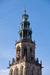 Cityscape of Groningen with the Martini tower