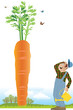 Farmer and a carrot Farmer and a carrot