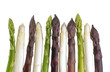 bunter Spargel