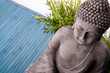 Buddha mit Bambus