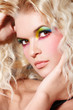 Rainbow makeup