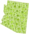 Map of Arizona (USA)