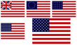 us flag in history
