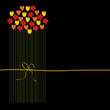 Greeting card background. vector illustration