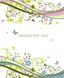 floral background floral background