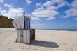Strandkorb auf Sylt