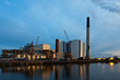 Demolition of an industrial factory