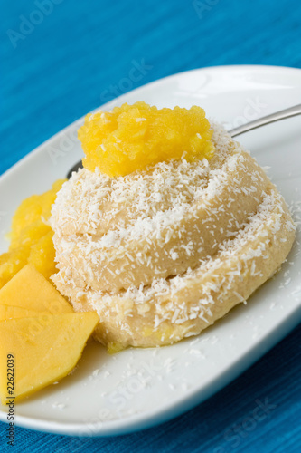 Foto: Grießpudding mit Mango Grießpudding mit Mango
