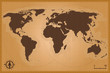 Planisphère vectoriel de la Terre 4 Planisphère vectoriel de la Terre 4