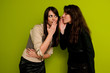 Foto: Whispering secrets and gossip Whispering secrets and gossip