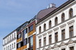 Sanierte Hausfassaden