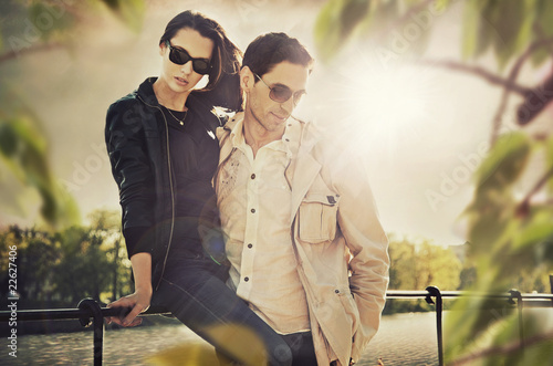 Photo: Attractive young couple Attractive young couple