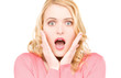 surprised woman face