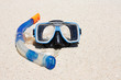 Snorkel and mask