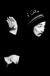 Street mime.