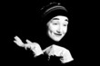 Street mime.