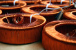 Detail of the toroidal coils