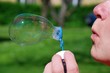 Soap bubble.