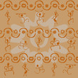 African ornament, seamless