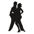 Dance silhouettes