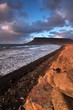 Coastline at sunset Coastline at sunset