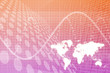 Global Business Abstract Background