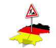 Illustration: Baustelle Deutschland Baustelle Deutschland