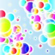 Color lights background.