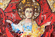 Fresco on wall