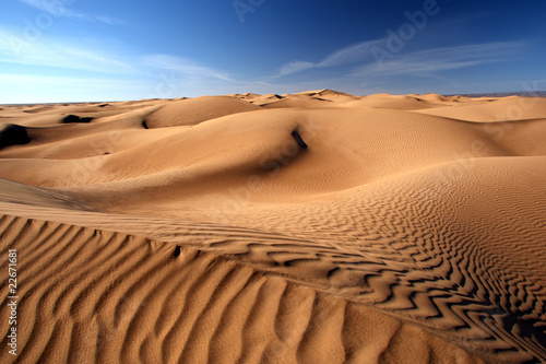 Foto: Sahara - Sandwellen Sahara - Sandwellen