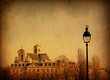 antique building in Europe - with space for text or image.