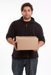 Man carrying a box