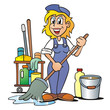Service Cleaner Girl Service Cleaner Girl