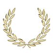 Lorbeerkranz gold