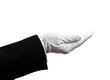 Cupped glove hand