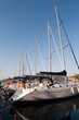 Sailing boats in turkish marine