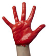 color painted child hand art craft color painted child hand art craft