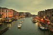 Tramonto sul canal grande
