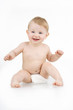 Laughing infan