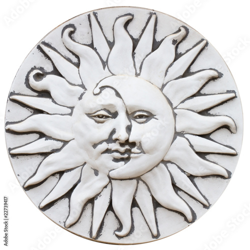 Photo: sun and moon sun and moon