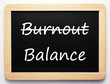 Burnout / Saldo - Concept Anmelden
