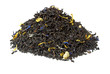 Pile of earl grey black tea isolated on white Pile of earl grey black tea isolated on white