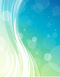 Illustration: Fresh abstract background with elegant curved elements Fresh abstract background with elegant curved elements