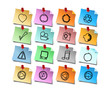 Web Icons, Sticky Notes serie 02