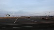 Polizeihubschrauber Abflug