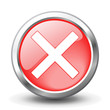 Stylish button, vector illustration.