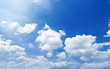 Blue Sky & White Clouds