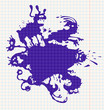 Vector: Ink-drawn monsters. All objects are layered and grouped. Ink-drawn monsters. All objects are layered and grouped.