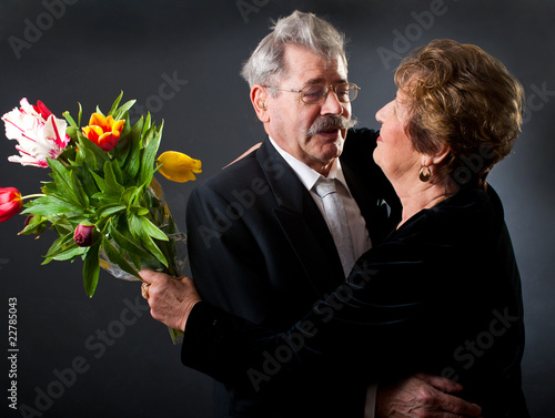 Photo: Blumen schenken Blumen schenken