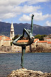 Statue of ballerina from Mogren